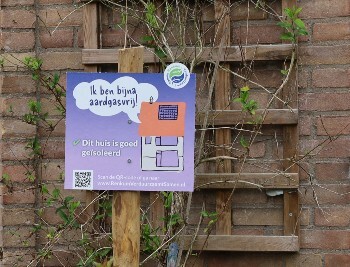 Tuinbordje goed geïsoleerd