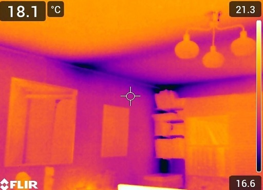 Blowerdoortest warmtescan