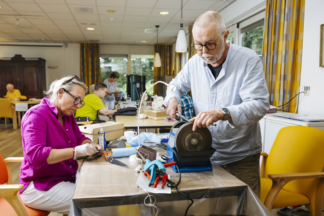 Repaircafé messen slijpen